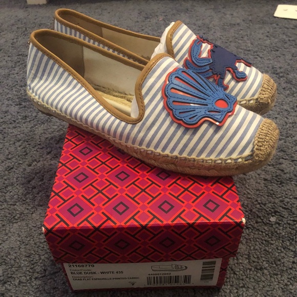 Tory Burch Crab Flat Espadrilles - Picture 2 of 2